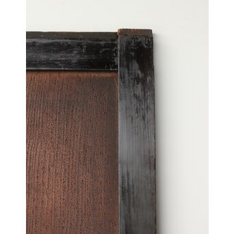 板絵 群鶴図 板戸 2枚1組　B1024Y 