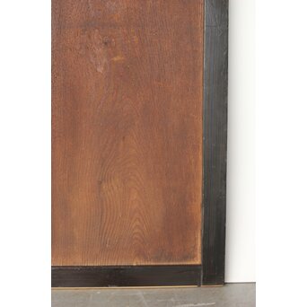 板絵 群鶴図 板戸 2枚1組　B1024Y 