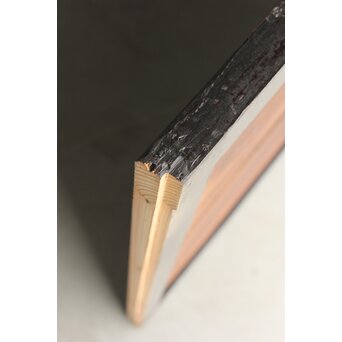 板絵 群鶴図 板戸 2枚1組　B1024Y 