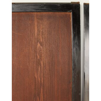 板絵 郭子儀 唐子図 板戸 2枚1組　B1025 