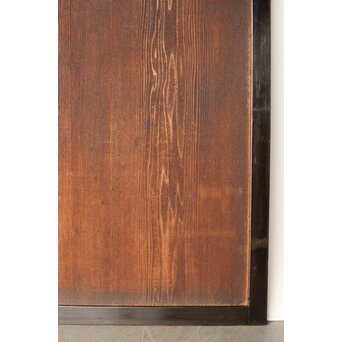 板絵 郭子儀 唐子図 板戸 2枚1組　B1025 