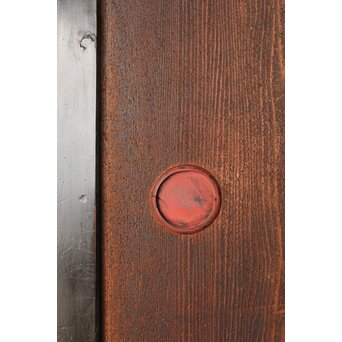 板絵 郭子儀 唐子図 板戸 2枚1組　B1025 