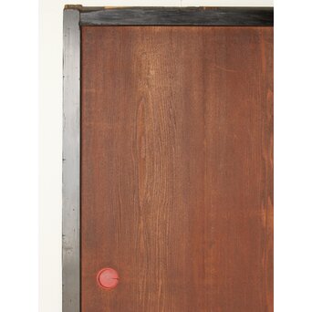 板絵 郭子儀 唐子図 板戸 2枚1組　B1025 