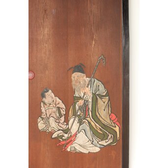 板絵 郭子儀図 板戸　B1026 