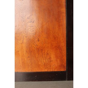 堅木 幅広黒枠帯戸 4枚1組　B1027Y 