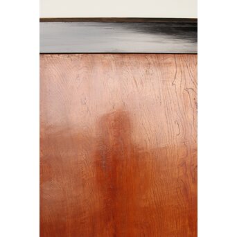 堅木 幅広黒枠帯戸 4枚1組　B1027Y 