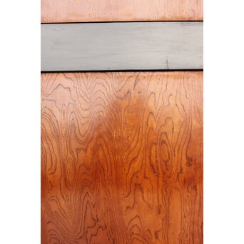 堅木 幅広黒枠帯戸 4枚1組　B1027Y 