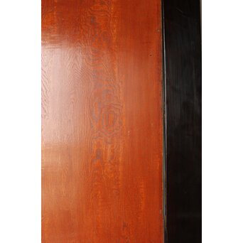 堅木 幅広黒枠帯戸 4枚1組　B1027Y 