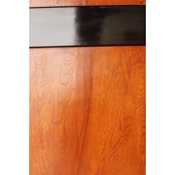 堅木 幅広黒枠帯戸 4枚1組　B1027Y 