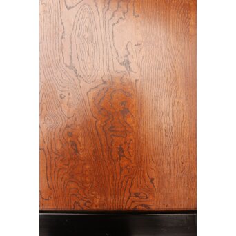 堅木 幅広黒枠帯戸 4枚1組　B1027Y 