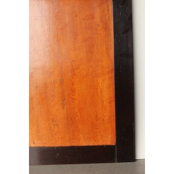 堅木 幅広黒枠帯戸 4枚1組　B1027Y 