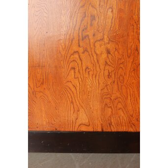 堅木 幅広黒枠帯戸 4枚1組　B1027Y 