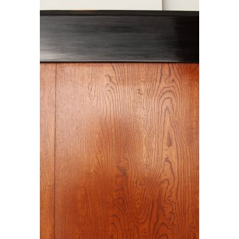 堅木 幅広黒枠帯戸 4枚1組　B1027Y 