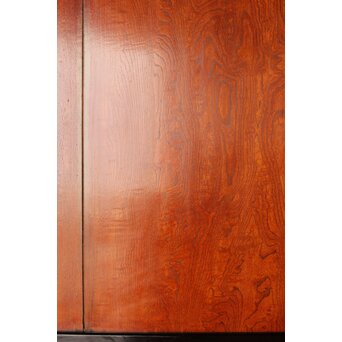 堅木 幅広黒枠帯戸 4枚1組　B1027Y 