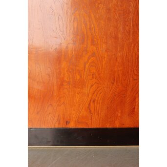 堅木 幅広黒枠帯戸 4枚1組　B1027Y 