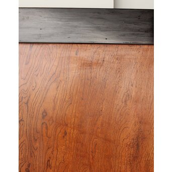 堅木 幅広黒枠帯戸 4枚1組　B1027Y 