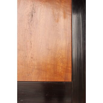 堅木 幅広黒枠帯戸 4枚1組　B1027Y 