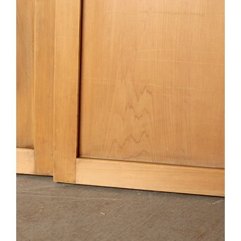 白木細身帯戸 4枚1組　B1028 