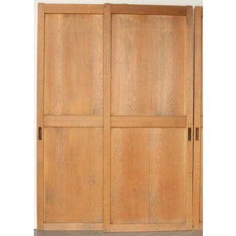 白木細身帯戸 4枚1組　B1028 