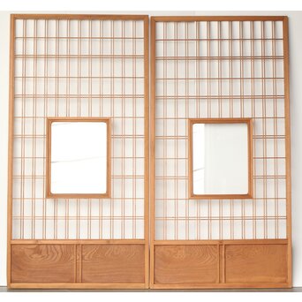 障子戸 4枚1組　F245YD AB　ウラ