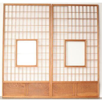 障子戸 4枚1組　F245YD CD　ウラ