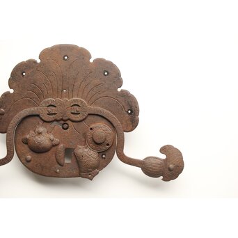 蔵戸の巾着金具　M338 