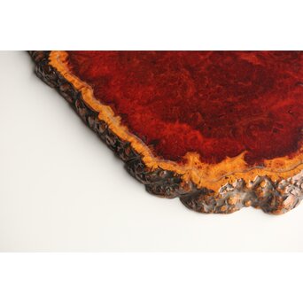 花梨瘤木 縁取敷板　X376 