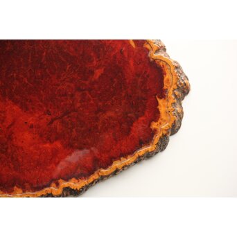 花梨瘤木 縁取敷板　X376 