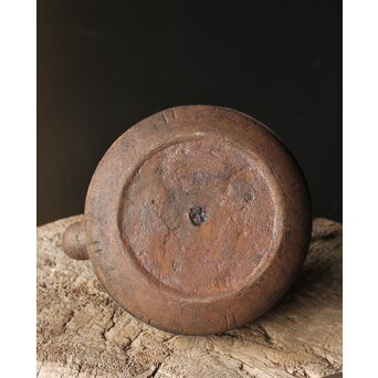 金龍堂造 大国楳翁 胴印 竹林賢人大鉄瓶　M340 