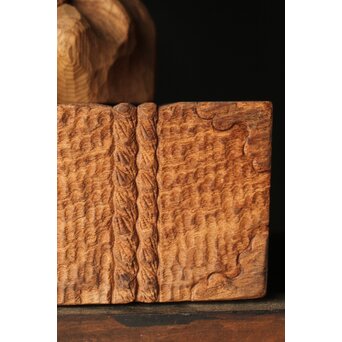 大黒光金 恵比寿大黒木彫 一対　X377 