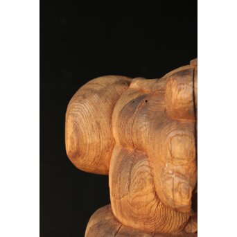 大黒光金 恵比寿大黒木彫 一対　X377 