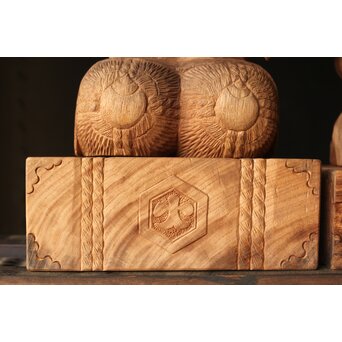 大黒光金 恵比寿大黒木彫 一対　X377 