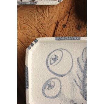 粛粲寶/しゅくさんぽう 志野 四季銘々皿 4枚　P361 