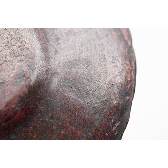 三代 本間琢斎 斑柴銅 越佐 五十傑當選記念 茶托　M341 