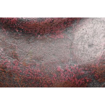 三代 本間琢斎 斑柴銅 越佐 五十傑當選記念 茶托　M341 