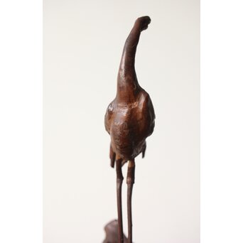 自然木 天然木 鳥 置物　X379 