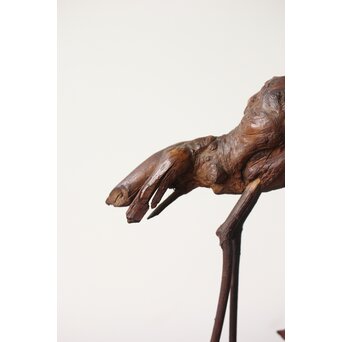 自然木 天然木 鳥 置物　X379 