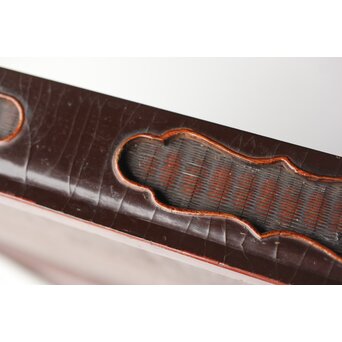 唐物 清早期 大漆竹編香盆　Q316 