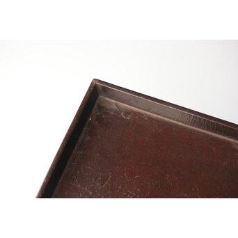 唐物 清早期 大漆竹編香盆　Q316 