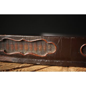 唐物 清早期 大漆竹編香盆　Q316 