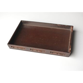 唐物 清早期 大漆竹編香盆　Q316 