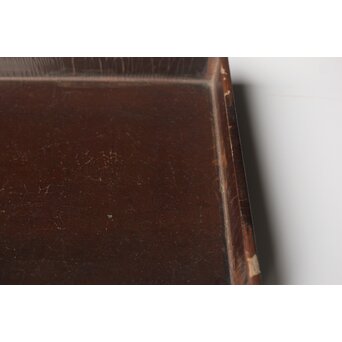 唐物 清早期 大漆竹編香盆　Q316 