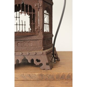 鉄 蝉灯籠　A052 