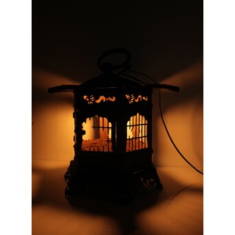 鉄 蝉灯籠　A052 