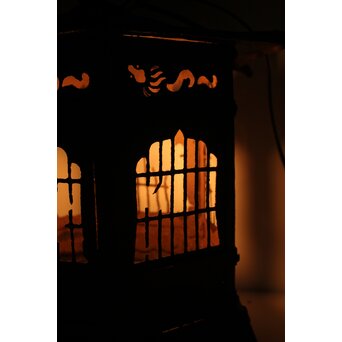 鉄 蝉灯籠　A052 