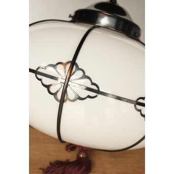 オーバル型菊菱金具電笠 2個1組　A054 