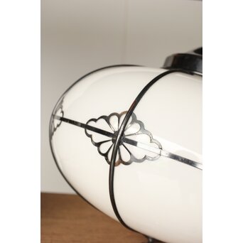 オーバル型菊菱金具電笠 2個1組　A054 