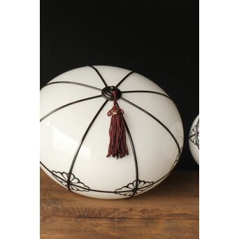 オーバル型菊菱金具電笠 2個1組　A054 