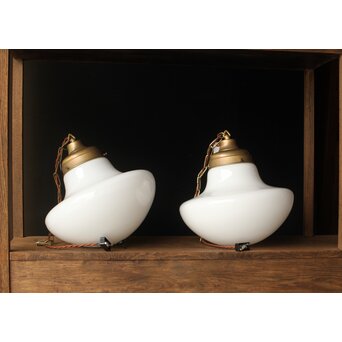 キノコ型 ペンダント照明 2個1組　A055