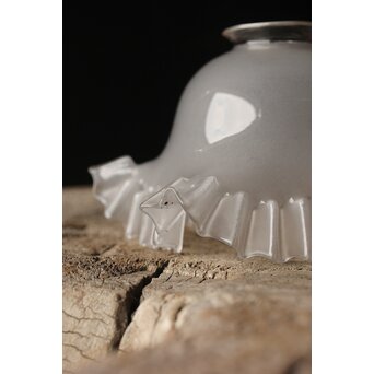 すりガラス ひらひら時代電笠　A059 